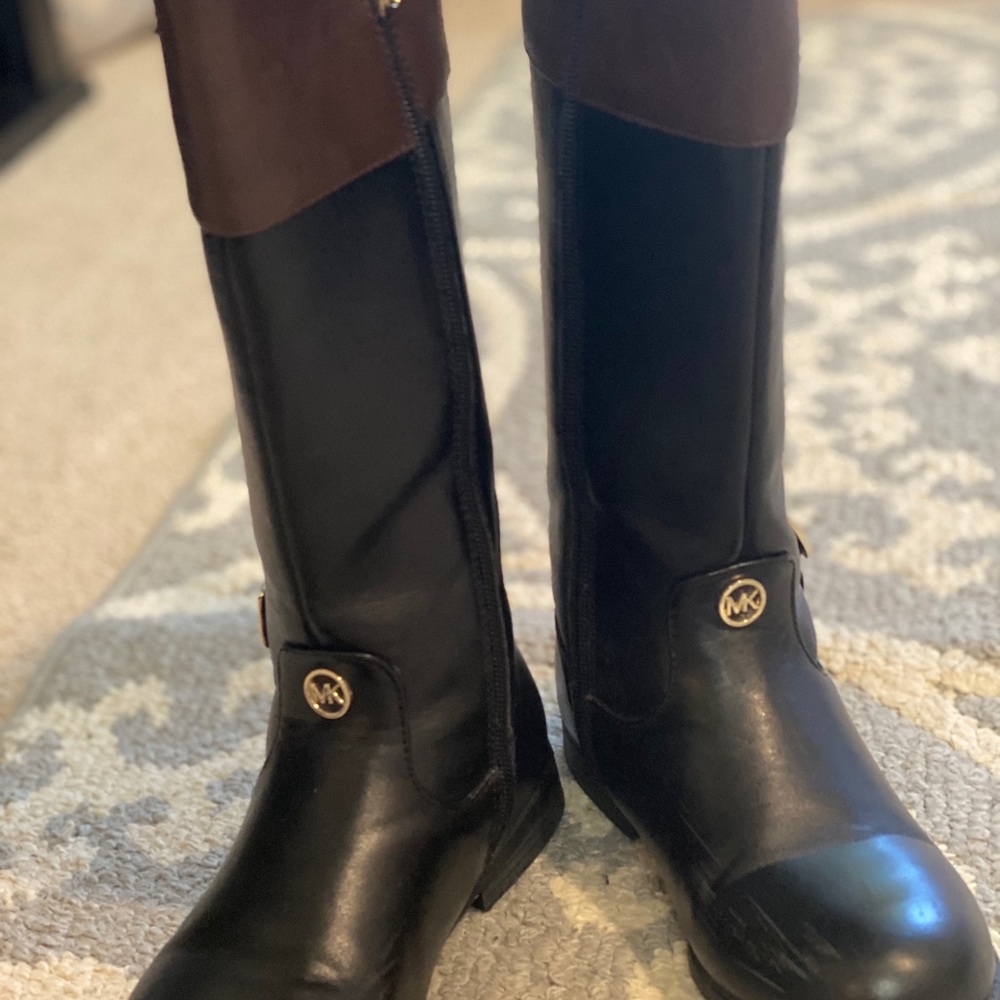 Michael Kors girls riding boots size 2.